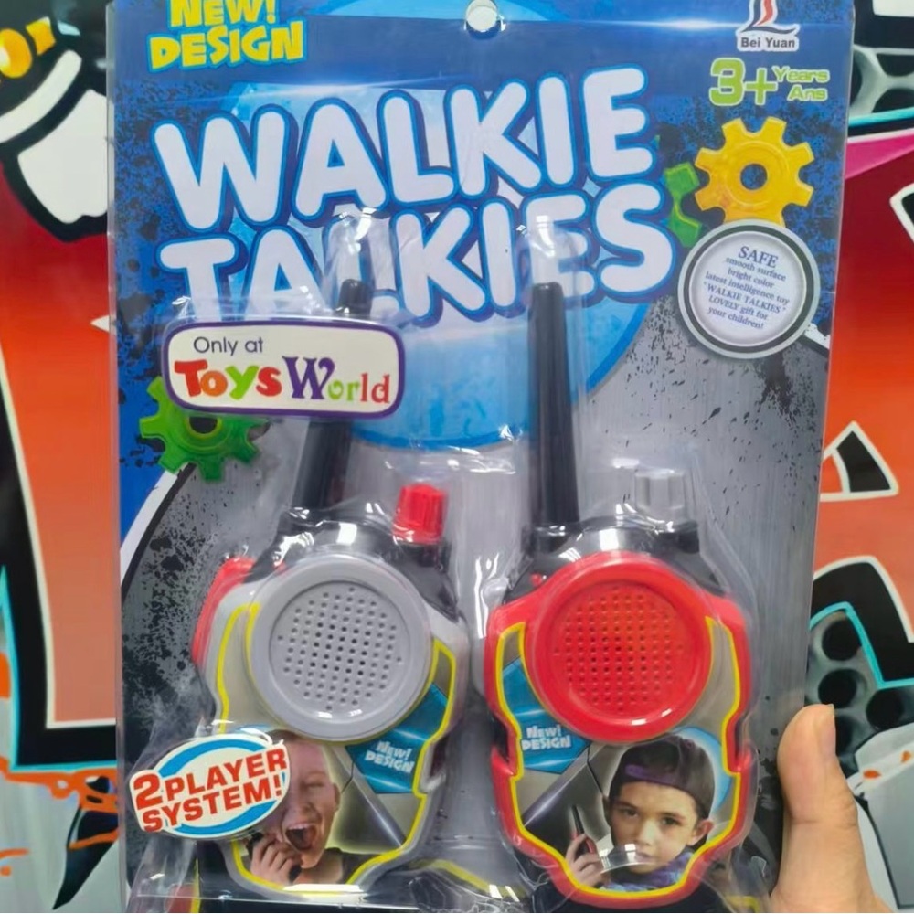 Walkie Talkies - Red and Gray